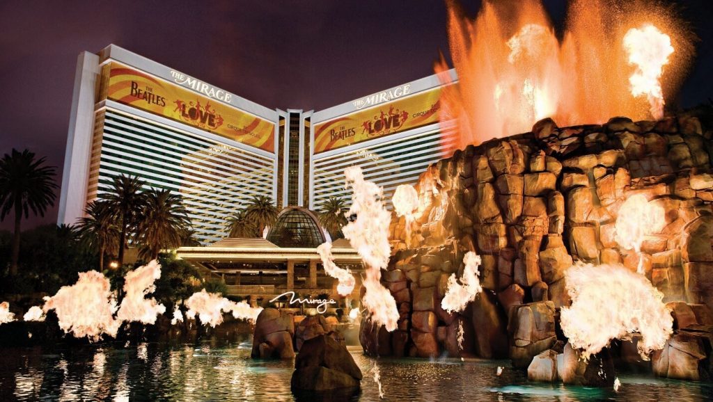 free things to do in las vegas , mirage hotel