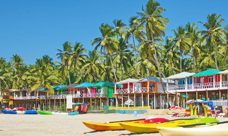 palolem beach in goa, 