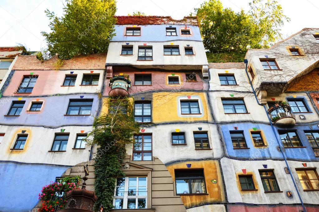 hundertwasser haus, vienna, trippybug, 