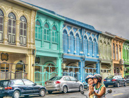 phuket shopping streets, 