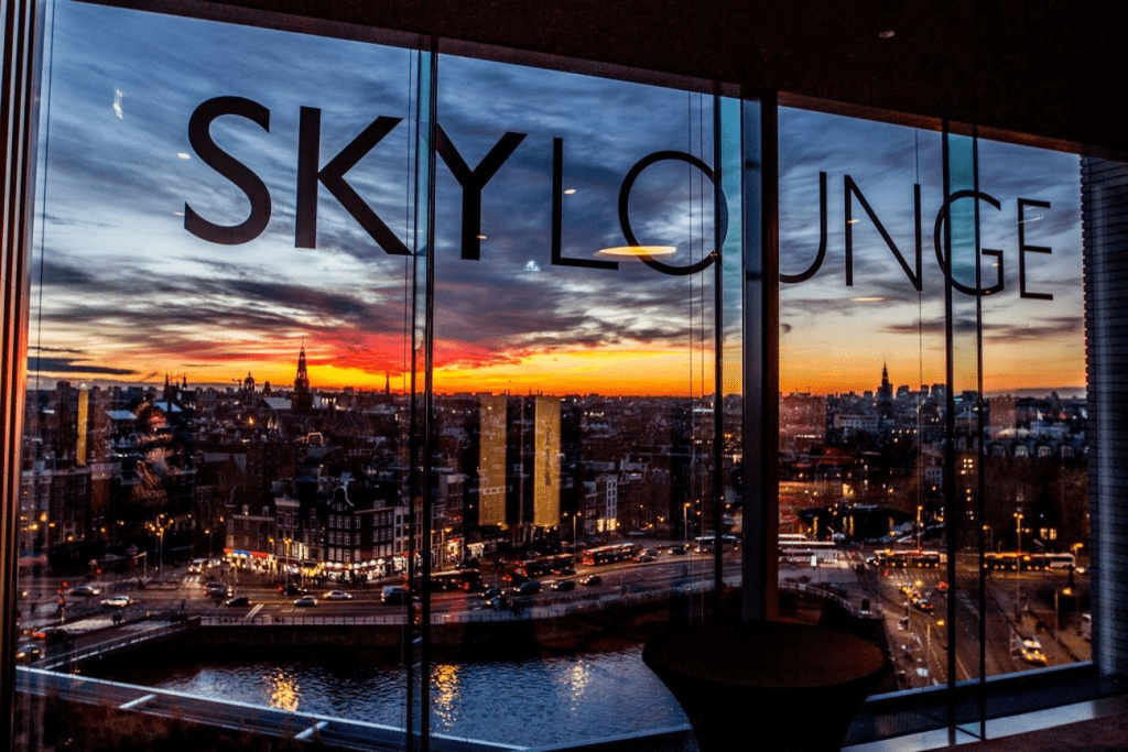 skylounge, amsterdam, 