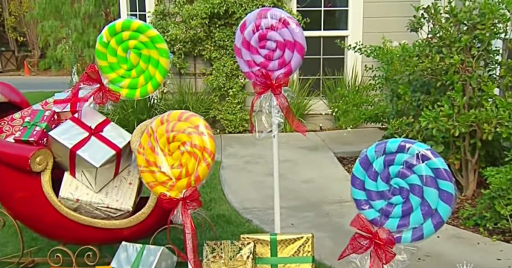 giant lollipops, 