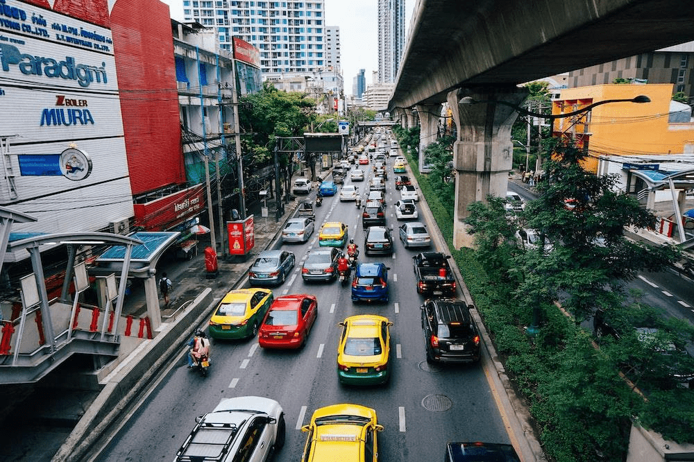 car hires in Bangkok, 