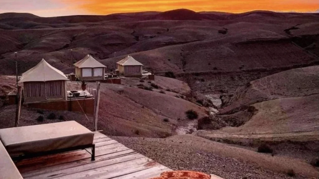 Agafay Luxury Desert Camp, Marrakesh, Morocco-Glamping Tents